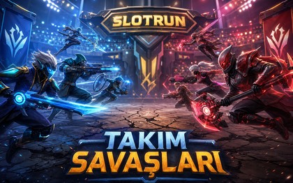 Slotrun takım savaşları oyun ekranı