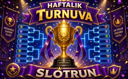 Slotrun haftalık turnuva etkinliği görseli