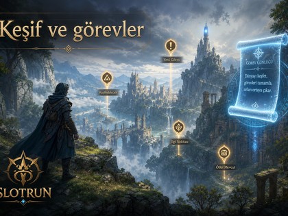 Slotrun keşif modu rahat tempo oyun görüntüsü